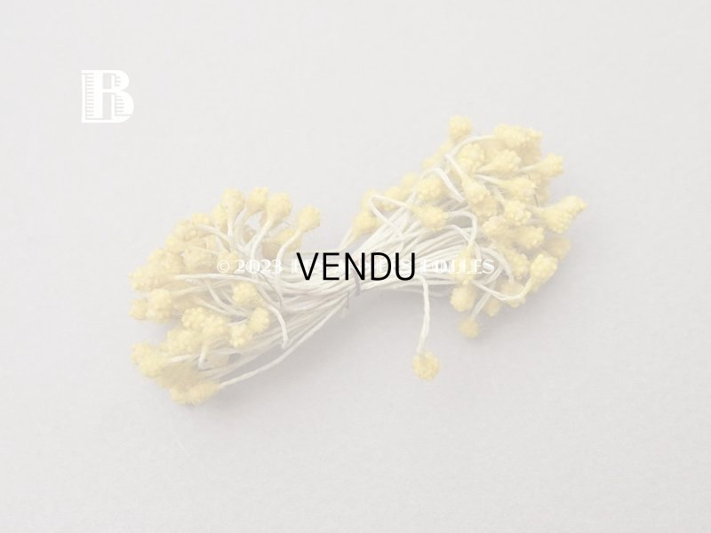 画像6: 【クリスマスセール2023対象外】アンティーク ペップ 花芯 布花用 