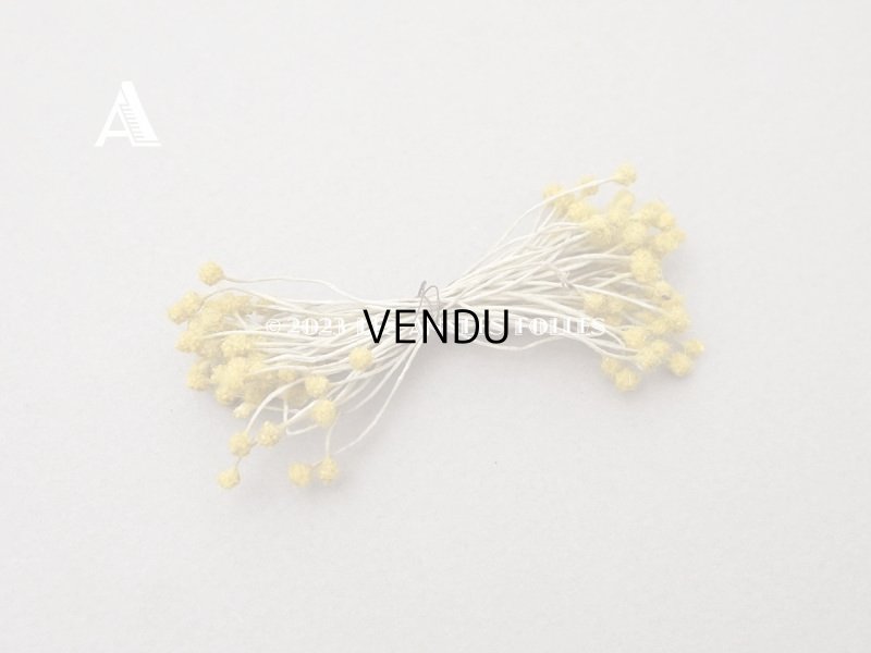 画像3: 【クリスマスセール2023対象外】アンティーク ペップ 花芯 布花用 