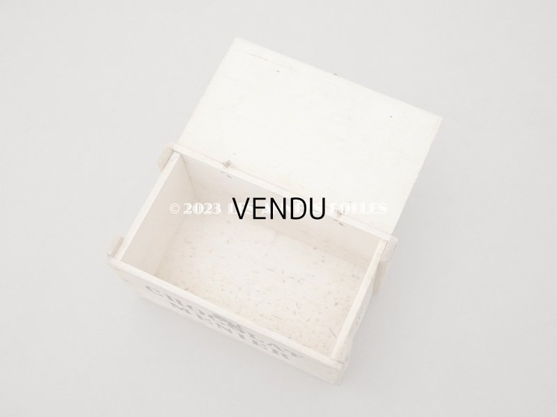 画像7: 【クリスマスセール2023対象外】アンティーク ショコラムニエの木箱 - CHOCOLAT MENIER -