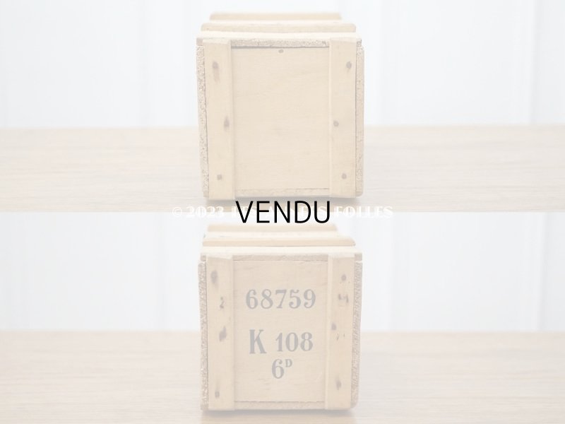 画像4: 【クリスマスセール2023対象外】アンティーク ショコラムニエの木箱 - CHOCOLAT MENIER -