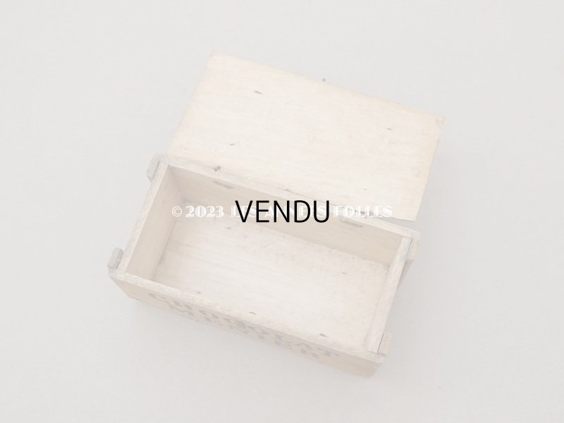 画像13: 【クリスマスセール2023対象外】アンティーク ショコラムニエの木箱 - CHOCOLAT MENIER -