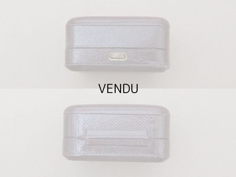 画像7: 【クリスマスセール2023対象外】アンティーク ジュエリーボックス イニシャル入り ボルドー 