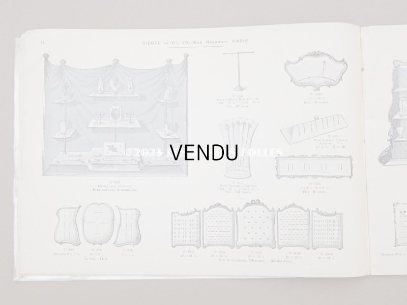 画像21: 【クリスマスセール2023対象外】1906年 アンティーク ジュエラー用 什器のカタログ - SIEGEL & Cie -