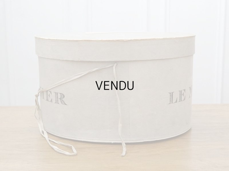 画像5: 【クリスマスセール2023対象外】アンティーク ハットボックス  LE MONNIER 