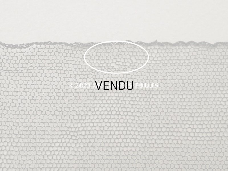 画像10: 【クリスマスセール2023対象外】1900年頃 アンティーク 幅広 リボン柄　シャンティイレース  17cm幅  1.75m〜2.5m