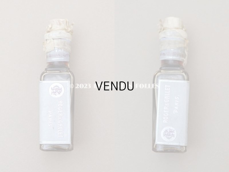 画像3: 未開封 アンティーク 香水瓶 EXTRAIT DE VIOLETTES DE PARME - ROGER&GALLET PARIS -