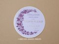 アンティーク ソープボックスのラベル CREME DE SAVON A LA VIOLETTES DE PARME - ROGER&GALLET -