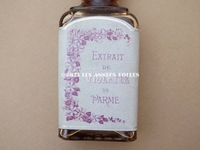 画像4: 未開封 アンティーク 香水瓶 EXTRAIT DE VIOLETTES DE PARME - ROGER&GALLET PARIS -
