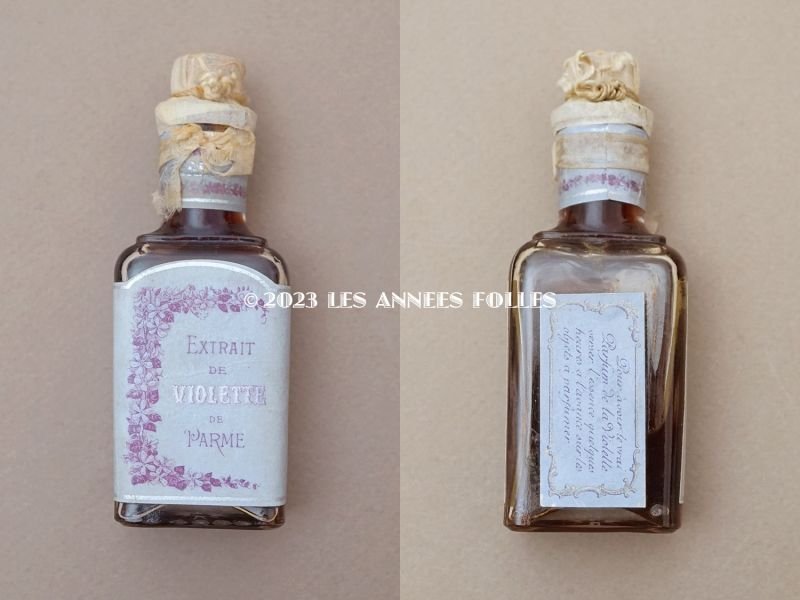 画像2: 未開封 アンティーク 香水瓶 EXTRAIT DE VIOLETTES DE PARME - ROGER&GALLET PARIS -