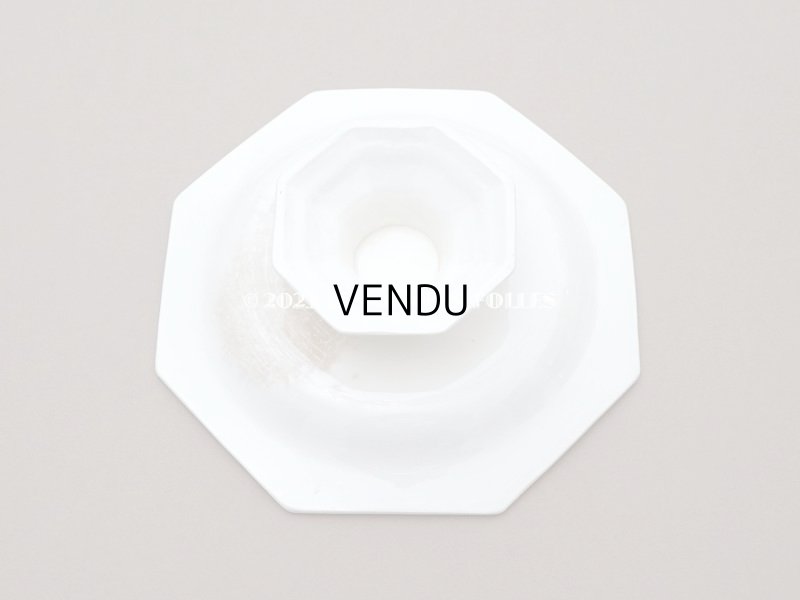 画像7: アンティーク オクトゴナル 小さなコンポティエ クレイユモントロー - CREIL ET MONTEREAU -