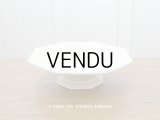 アンティーク オクトゴナル 小さなコンポティエ クレイユモントロー - CREIL ET MONTEREAU -