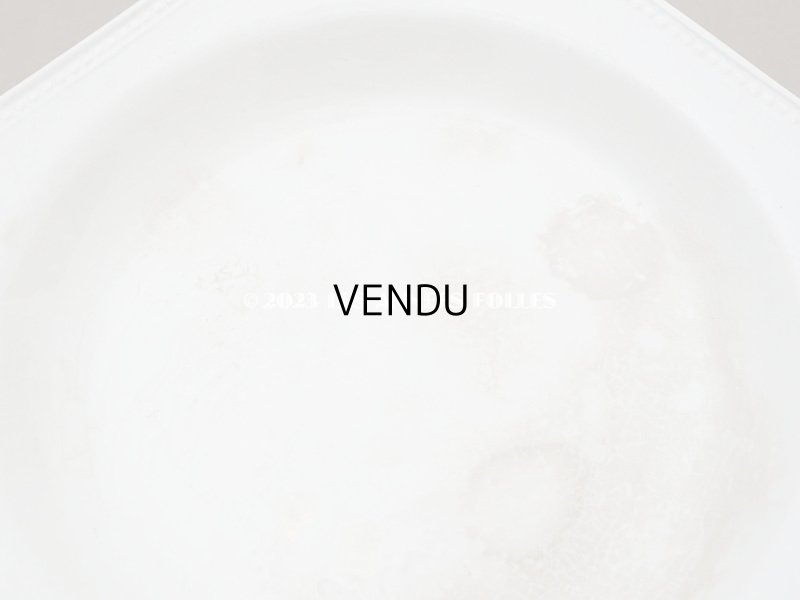 画像6: アンティーク オクトゴナル 小さなコンポティエ クレイユモントロー - CREIL ET MONTEREAU -