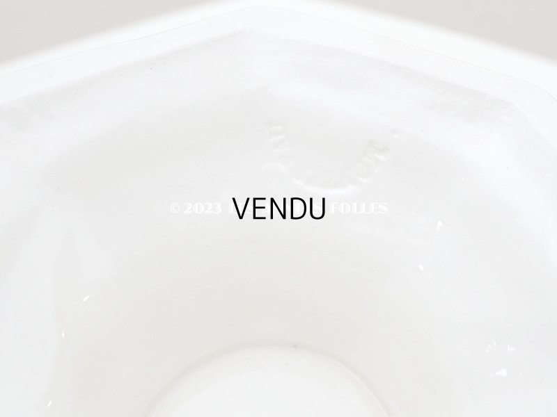 画像9: アンティーク オクトゴナル 小さなコンポティエ クレイユモントロー - CREIL ET MONTEREAU -