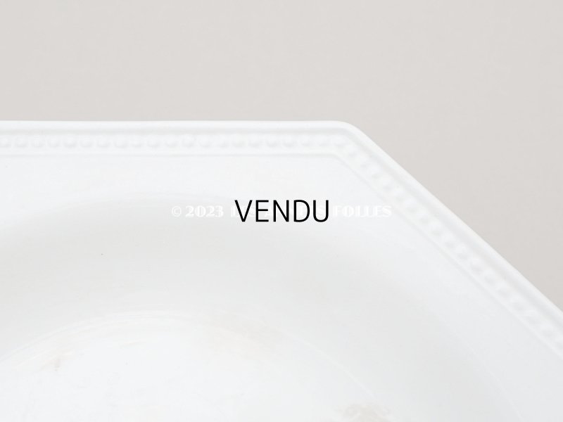 画像4: アンティーク オクトゴナル 小さなコンポティエ クレイユモントロー - CREIL ET MONTEREAU -