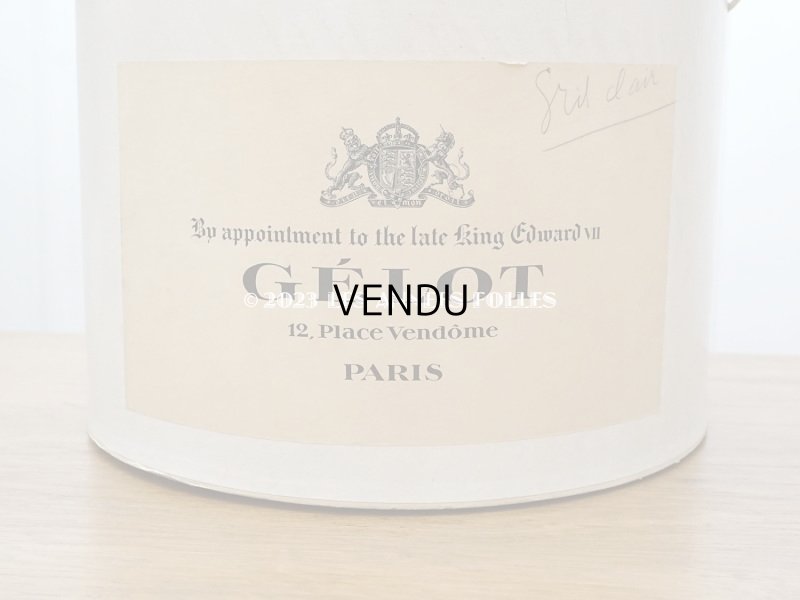 画像3: アンティーク ハットボックス - GELOT -