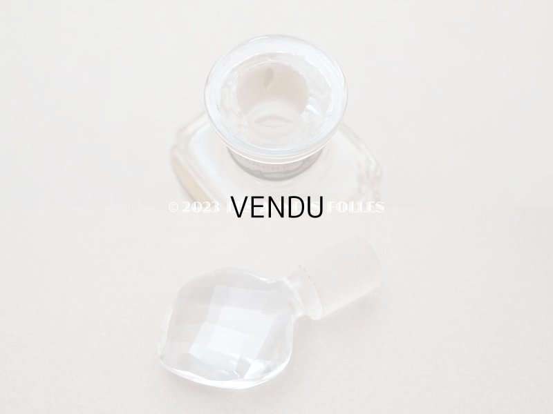 画像10: アンティーク 香水瓶　パウダーピンクのラベル　ESSENCE GIROFLEE FLEUR - AU BON MARCHE -