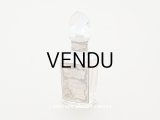 アンティーク 香水瓶　パウダーピンクのラベル　ESSENCE GIROFLEE FLEUR - AU BON MARCHE -