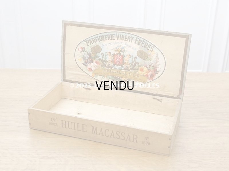 画像3: 19世紀末 アンティーク 天使のパフュームボックス HUILE SAIDA  - PARFUMERIE VIBERT FRERES PARIS -