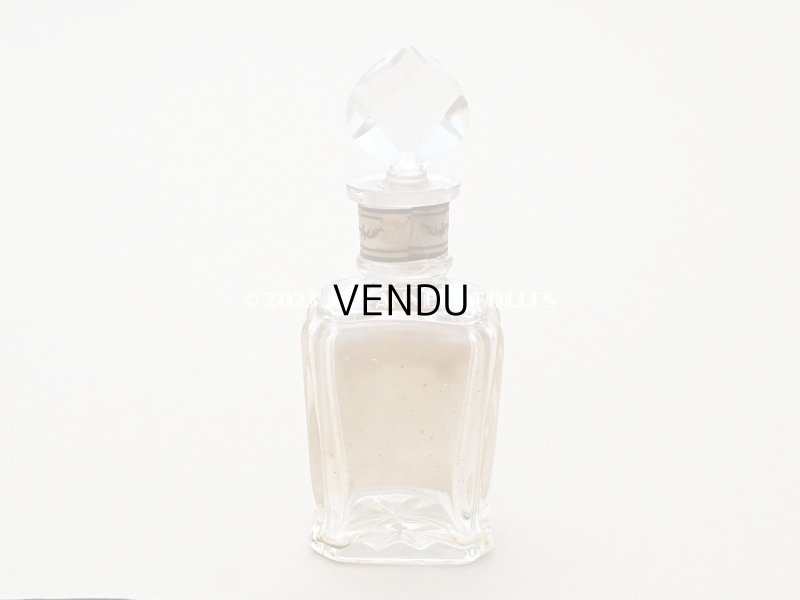 画像3: アンティーク 香水瓶　パウダーピンクのラベル　ESSENCE GIROFLEE FLEUR - AU BON MARCHE -