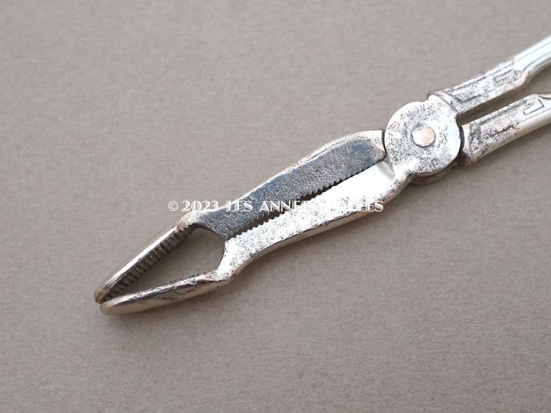 画像8:  アンティーク リボン柄 シュガートング シザー型