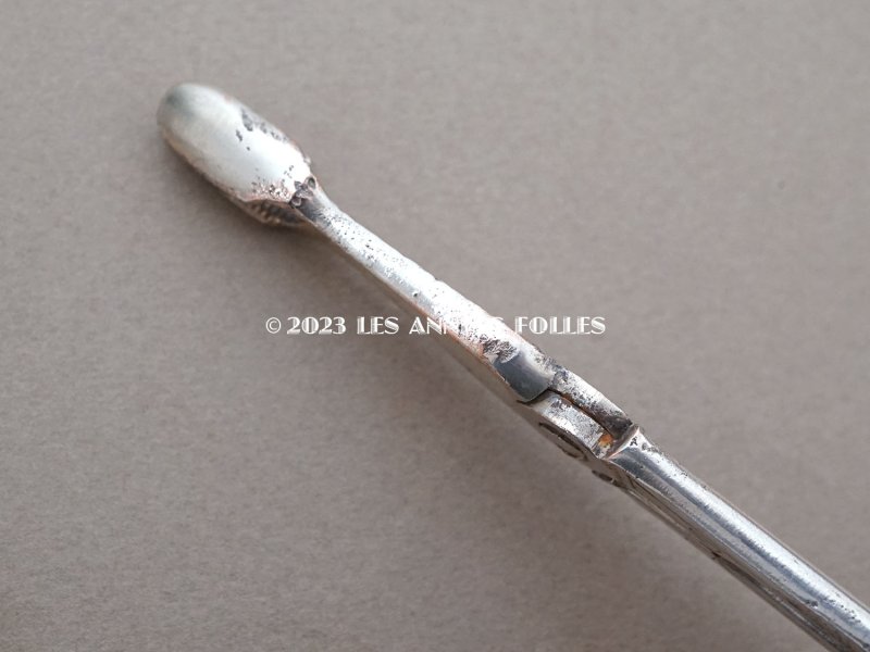 画像9:  アンティーク リボン柄 シュガートング シザー型