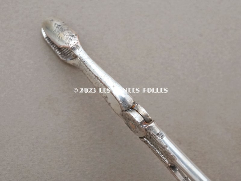 画像10:  アンティーク リボン柄 シュガートング シザー型