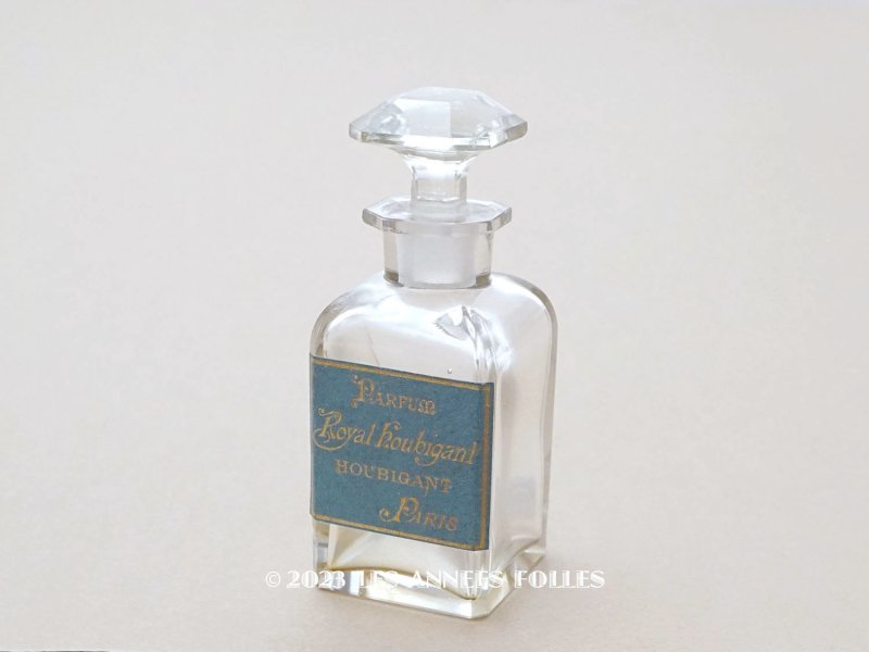 画像1: アンティーク クリスタル製  バカラ社 パフュームボトル PARFUM ROYAL HOUBIGANT - HOUBIGANT PARIS -