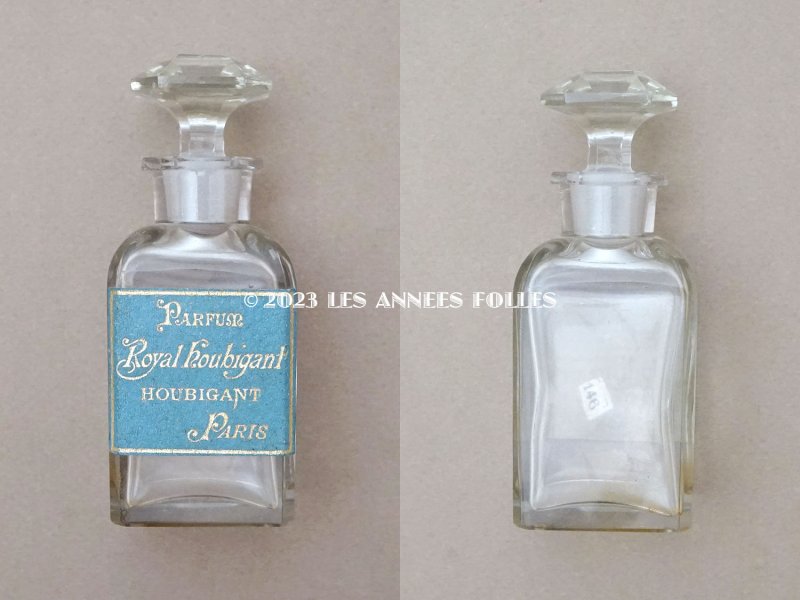 画像8: アンティーク クリスタル製  バカラ社 パフュームボトル PARFUM ROYAL HOUBIGANT - HOUBIGANT PARIS -