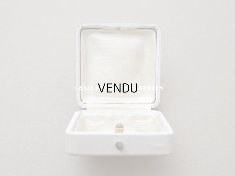 画像6: アンティーク ジュエリーボックス 金彩入り オフホワイト