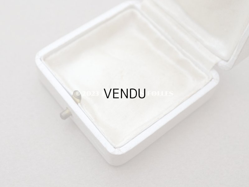 画像7: アンティーク ジュエリーボックス 金彩入り オフホワイト