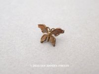 アンティーク メタル製 蝶のボタン