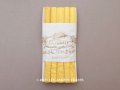 1900年頃 アンティーク 22m巻 シルクリボン イエロー 10mm幅  FAVORITE