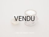 アンティーク 白菫の布花付き　とても小さな菫のパフュームボックス　＆　ボトル  ESSENCE VIOLETTES DE TOULOUSE - BERDOUES FRANCE -