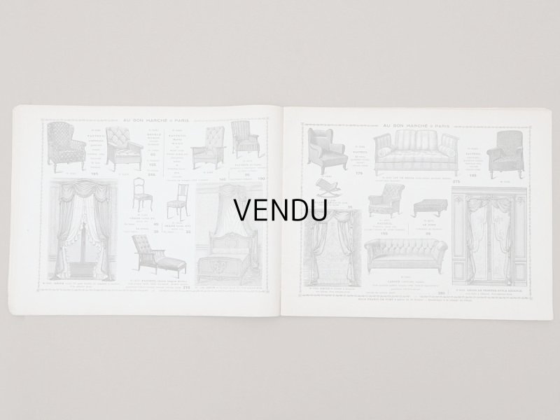 画像6: アンティーク ボンマルシェのカタログ　家具＆寝具＆カーテン AMEUBLEMENT - AU BON MARCHE -