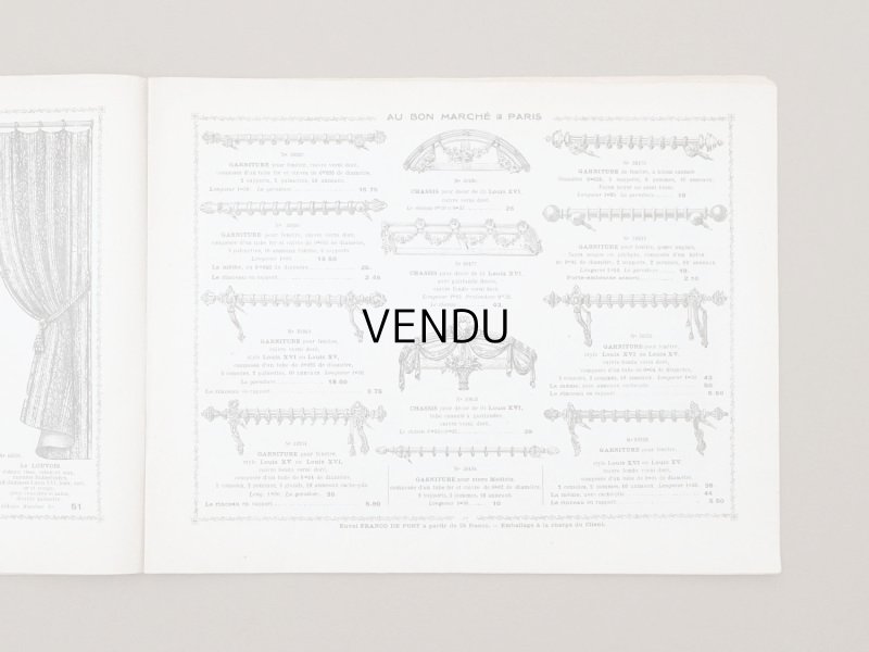 画像10: アンティーク ボンマルシェのカタログ　家具＆寝具＆カーテン AMEUBLEMENT - AU BON MARCHE -