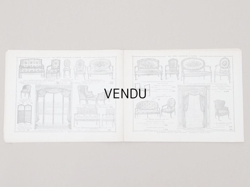 画像8: アンティーク ボンマルシェのカタログ　家具＆寝具＆カーテン AMEUBLEMENT - AU BON MARCHE -
