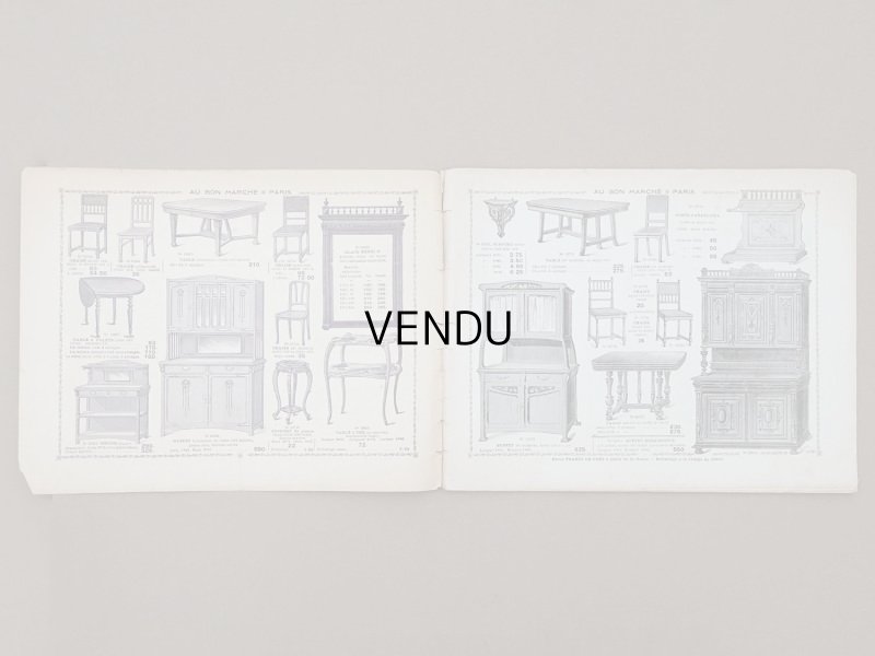 画像3: アンティーク ボンマルシェのカタログ　家具＆寝具＆カーテン AMEUBLEMENT - AU BON MARCHE -