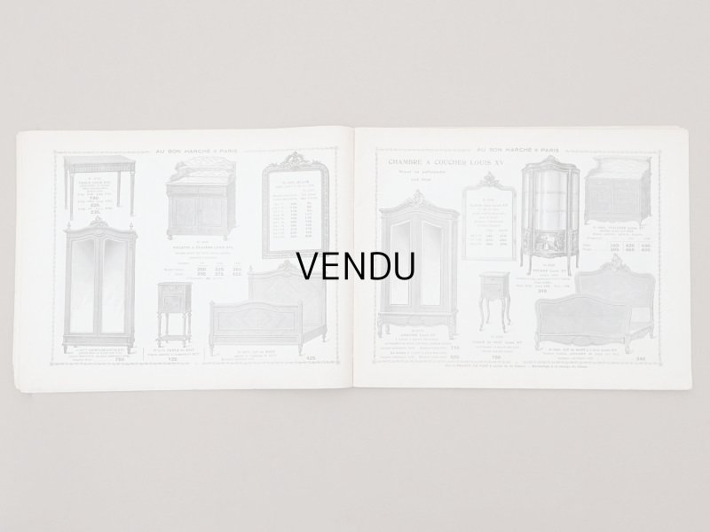 画像5: アンティーク ボンマルシェのカタログ　家具＆寝具＆カーテン AMEUBLEMENT - AU BON MARCHE -