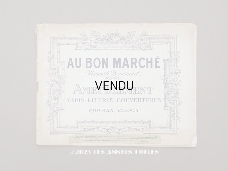 画像1: アンティーク ボンマルシェのカタログ　家具＆寝具＆カーテン AMEUBLEMENT - AU BON MARCHE -