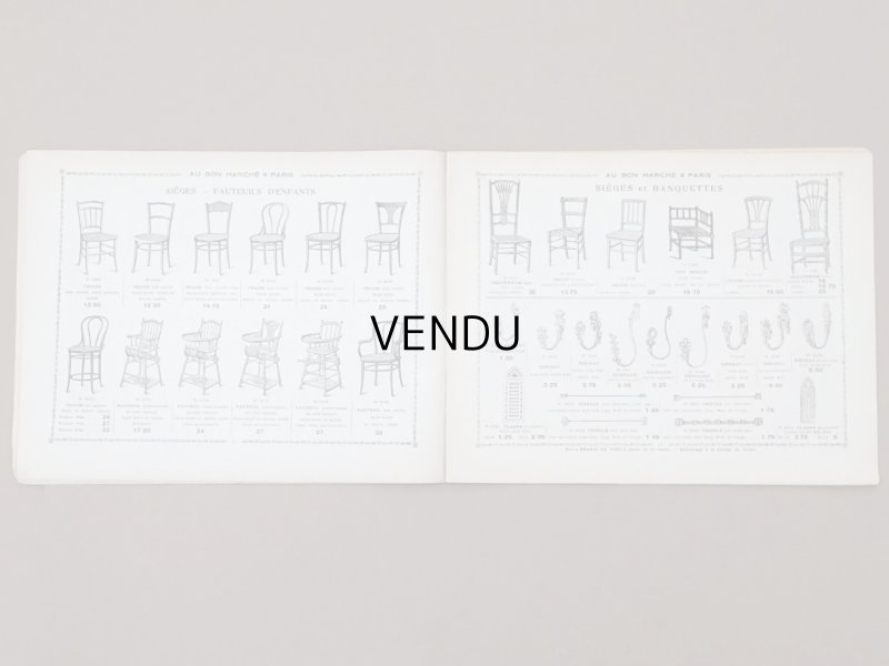 画像9: アンティーク ボンマルシェのカタログ　家具＆寝具＆カーテン AMEUBLEMENT - AU BON MARCHE -