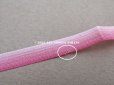 画像3: アンティーク  リボン刺繍 & ロココトリム用 シルク製リボン 2.75m 6mm幅 ピンク  (3)