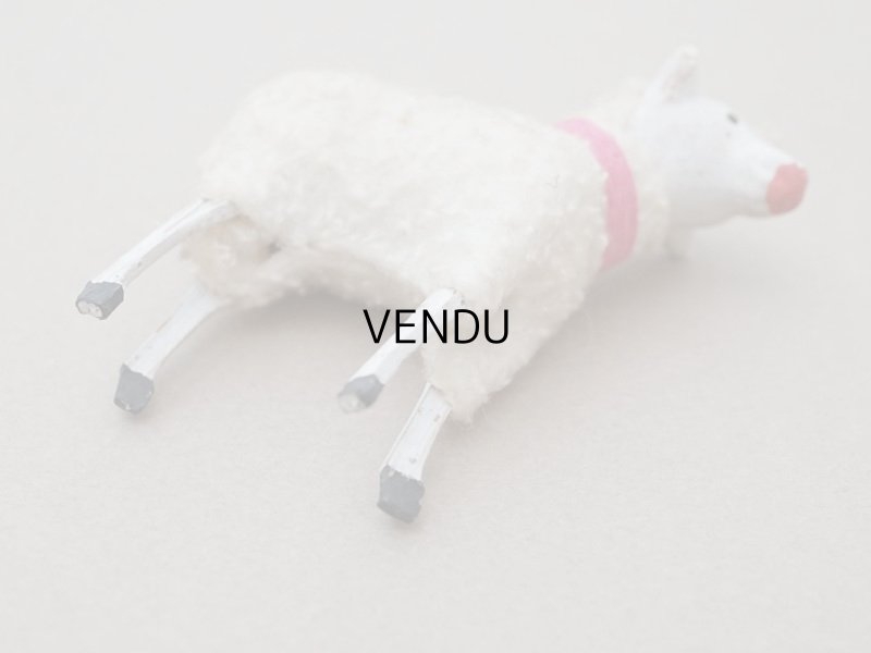 画像6: アンティーク クレッシュの羊 クリスマス