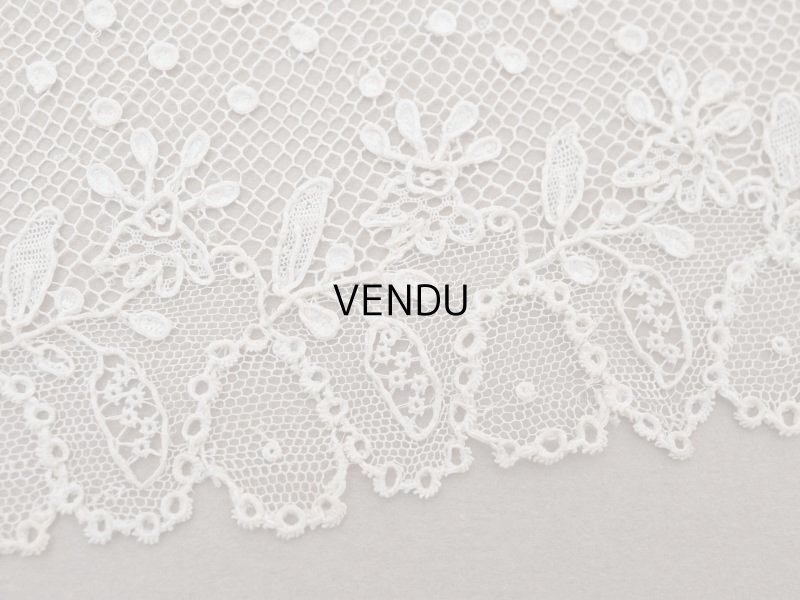 画像3: 19世紀 未使用 アンティーク ニードルレース アランソンレース 2.8m 8〜8.6cm『ポワン・ダランソン(アランソン)』