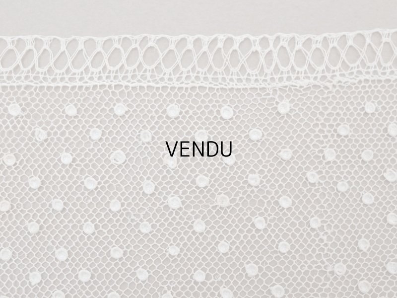 画像4: 19世紀 未使用 アンティーク ニードルレース アランソンレース 2.8m 8〜8.6cm『ポワン・ダランソン(アランソン)』