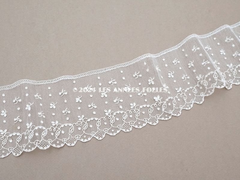 画像4: 19世紀 未使用 アンティーク ニードルレース アランソンレース 8.93m 8.7cm幅『ポワン・ダランソン（アランソン）』 