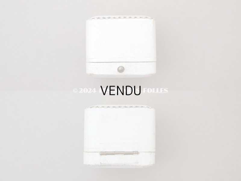 画像3: アンティーク リングボックス  ジュエリーボックス オフホワイト