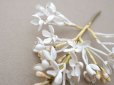 画像6: アンティーク ホワイトライラックの布花 