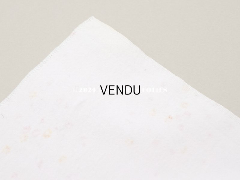 画像7: アンティーク  小花柄 コットン製ファブリック ベビーピンク　- BADIN & FILS -