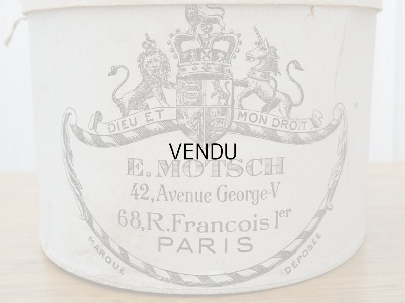 画像3: アンティーク ハットボックス - MOTSCH -