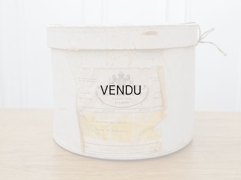 画像4: アンティーク ハットボックス - MOTSCH -